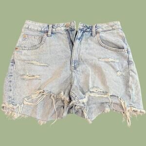 H&m distressed light wash